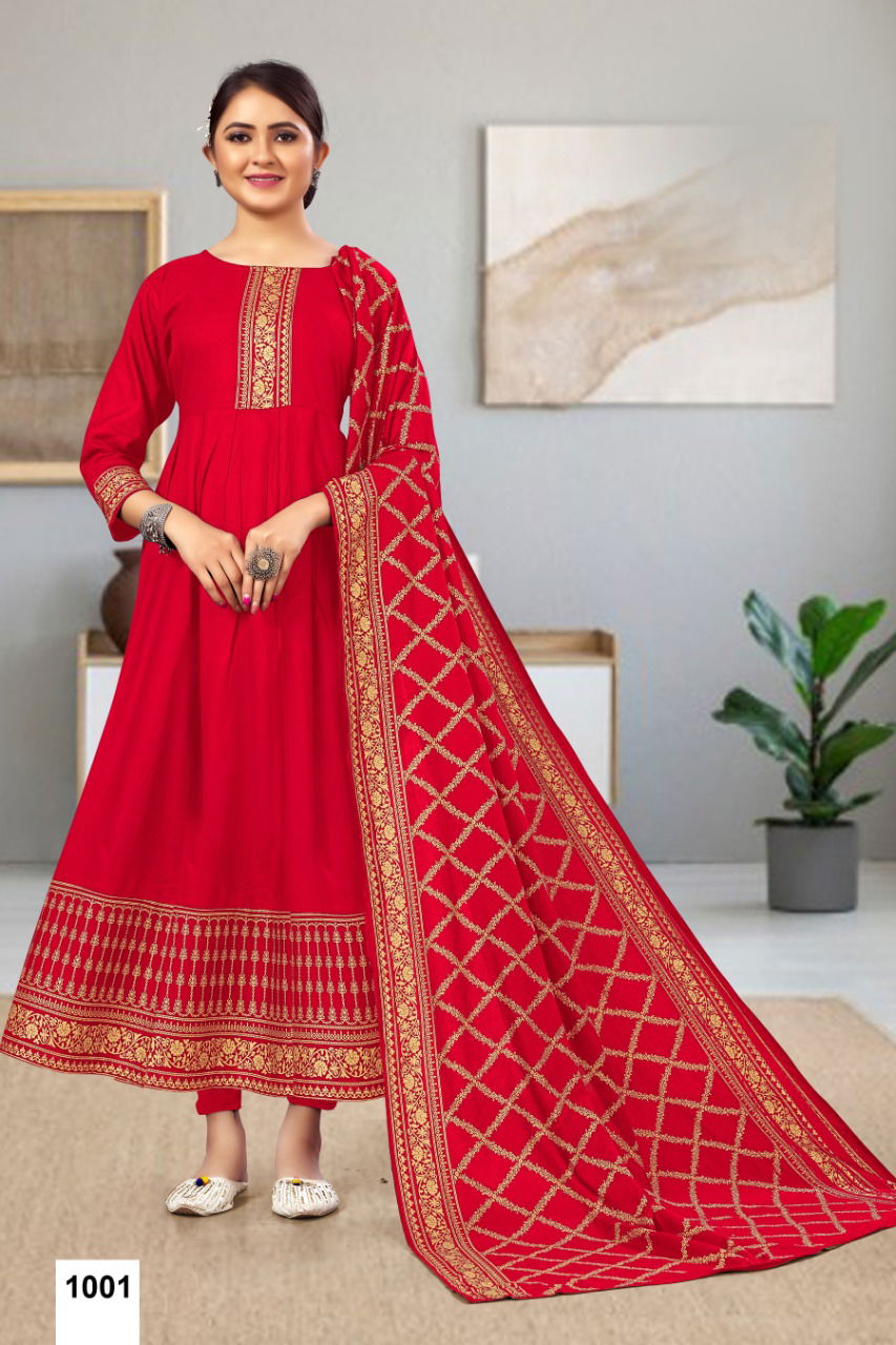 Jinesh Nx Maya Designer Wholesale Kurti With Dupatta Collection